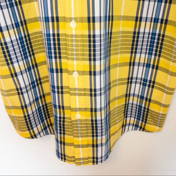 US Polo ASSN Men Size XL Shirt Slim Fit Plaid - Picture 6 of 10